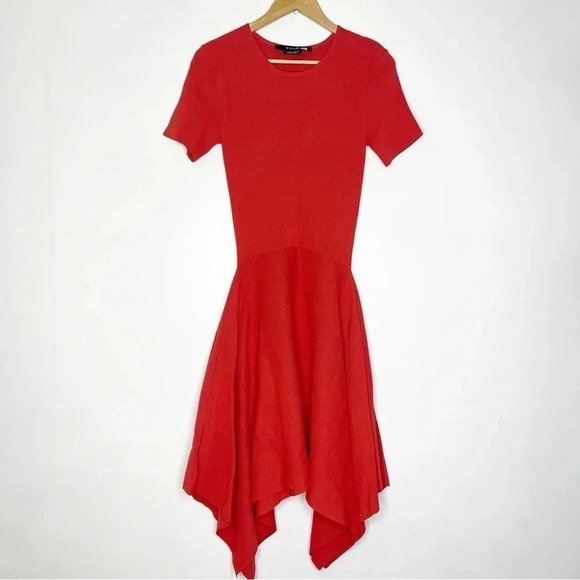 TY-LR Revolve The Odessa Knit Dress in Rust Size XS - Picture 5 of 6